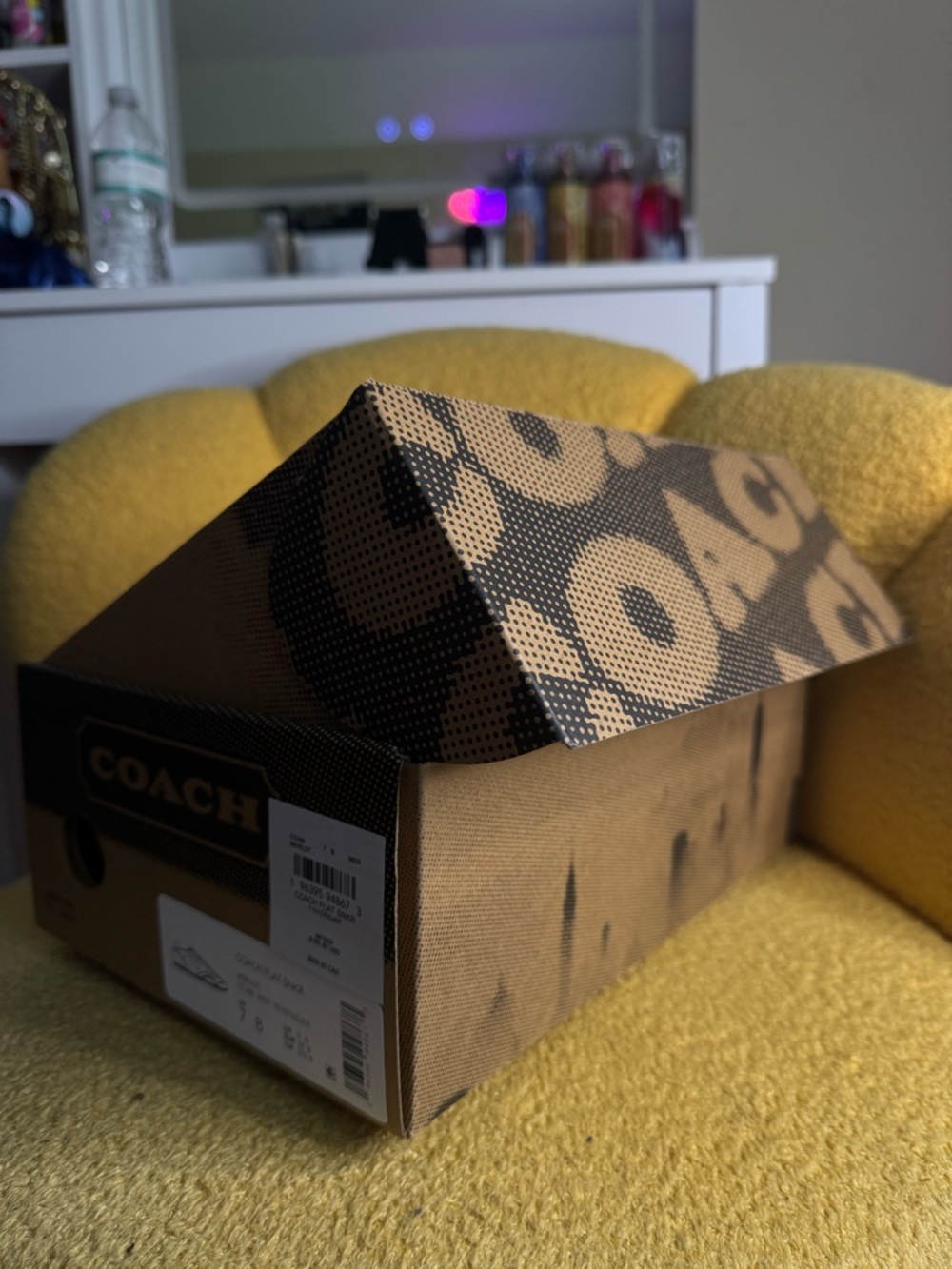 Coach Merlot flat sneaker - Picture 4 of 5